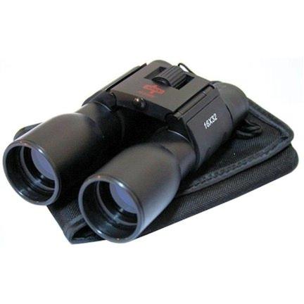 16x32 Black Binoculars W/Pouch