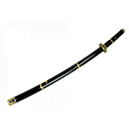 41" Black and Gold Collectible Katana Samurai Sword