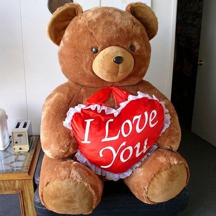 giant bear valentines day