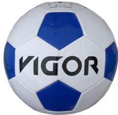 Size 5 Blue & White Soccer Ball 32 Pannel Vigor