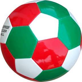 X-Sold Out Size 2 Red, White, Green  Soccer Ball