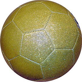 x(Sold Out) Size 3 Glitter Gold Soccer Ball