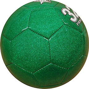 x(Sold Out) Size 3 Glitter Green Soccer Ball