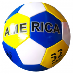 Size 5 Blue, Yellow, White 32 Panel "America" Soccer ball