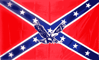 Rebel Eagle Rebel Flag