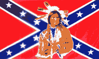 Rebel Indian Rebel Flag