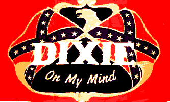 Dixie On My Mind Rebel Flag