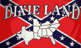 Dixie Land Rebel Flag