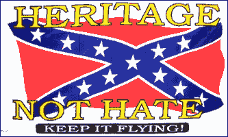 Heritage Not Hate Rebel Flag