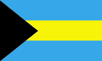 Bahamas 3ft x 5ft Country Flag