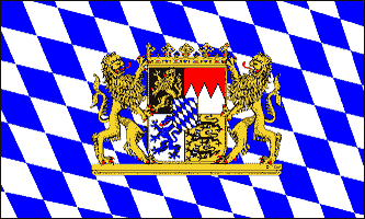 Bavaria W/Lion 3ft x 5ft Country Flag