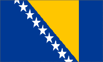 Bosnia Herzegovina 3ft x 5ft Country Flag