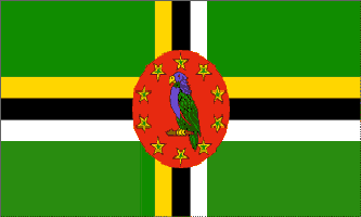 Dominica 3ft x 5ft Country Flag