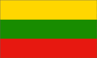 Lithuania 3ft x 5ft Country Flag