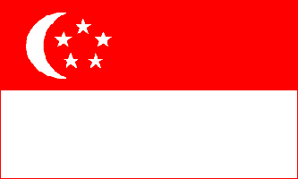 Singapore 3ft x 5ft Country Flag