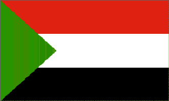 Sudan 3ft x 5ft Country Flag