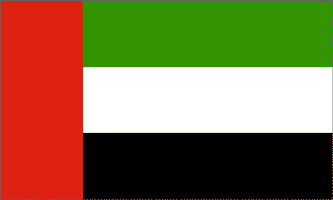 United Arab Emirates 3ft x 5ft Country Flag