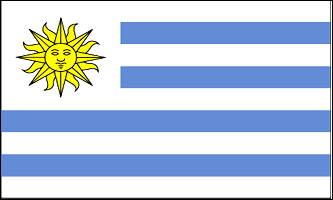 Uruguay 3ft x 5ft Country Flag