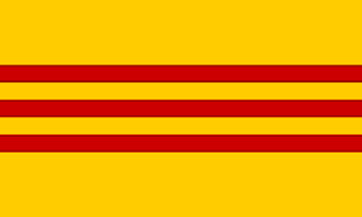 Vietnam South 3ft x 5ft Country Flag